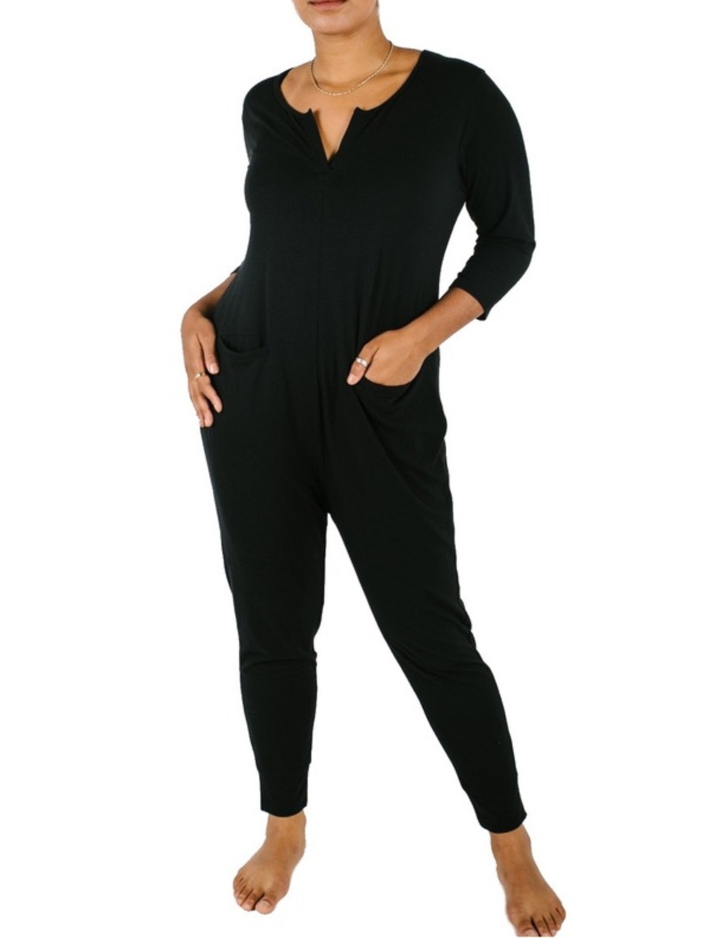 Smash + Tess Black Monday Romper Size Medium Women’s